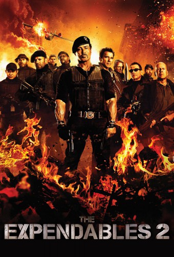 The Expendables 2 film afişi (2012)