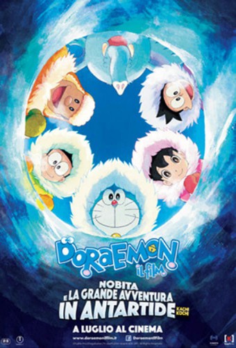Doraemon Movie 37: Nobita no Nankyoku Kachikochi Daibouken – plakat anime