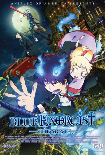 Ao no Exorcist Movie – plakat anime