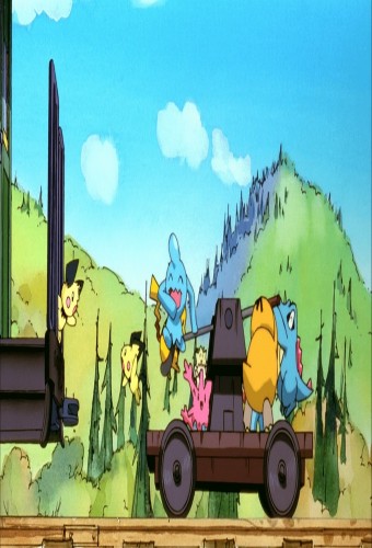Pokemon: Pikapika Hoshizora Camp – plakat anime