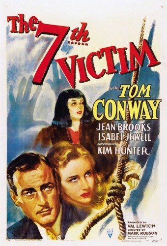 The Seventh Victim film afişi (1943)