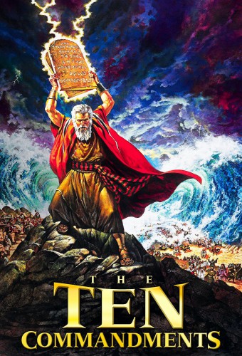 The Ten Commandments film afişi (1956)
