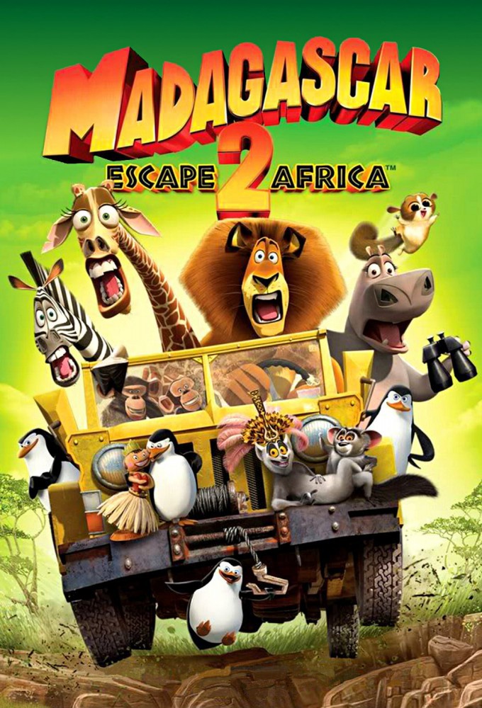 Madagascar: Escape 2 Africa afişi