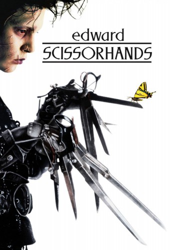 Edward Scissorhands film afişi (1990)