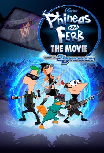 Phineas and Ferb the Movie: Across the 2nd Dimension (2011) poster