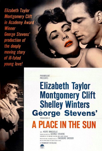 A Place in the Sun film afişi (1951)