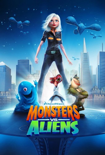 Monsters vs. Aliens film afişi (2009)