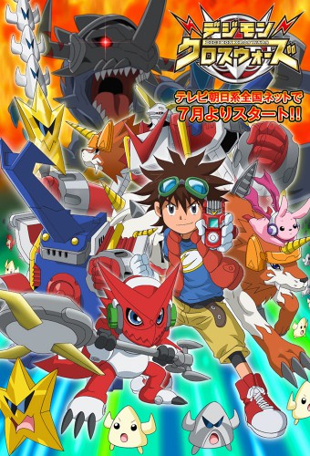 Digimon Xros Wars – plakat anime