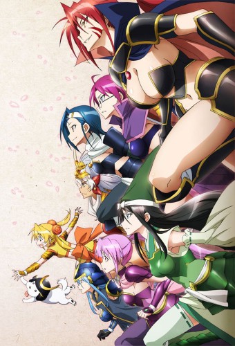 Battle Girls: Time Paradox – plakat serialu anime