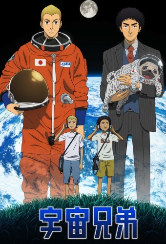 Uchuu Kyoudai – plakat anime