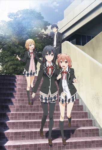 Yahari Ore no Seishun Love Comedy wa Machigatteiru. – plakat anime