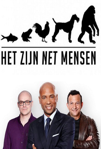 Poster Het zijn net mensen (NL)