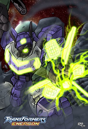 Transformers Superlink – plakat anime