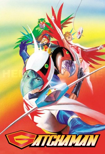 Kagaku Ninja-tai Gatchaman – plakat anime