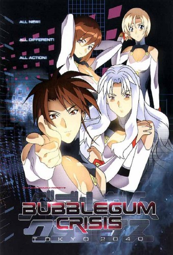 Bubblegum Crisis Tokyo 2040 – plakat anime