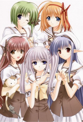 Shuffle! – plakat anime