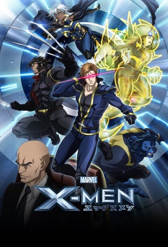 X-Men – plakat anime