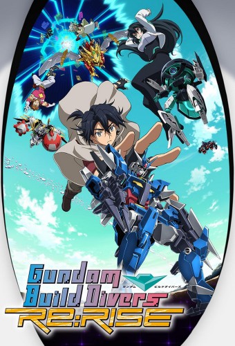 Gundam Build Divers Re:Rise – plakat anime