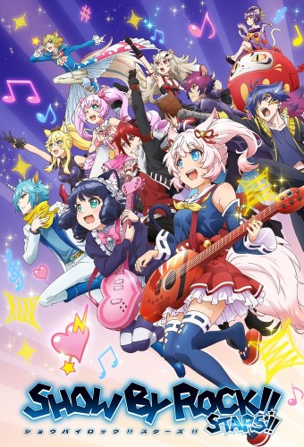 Show by Rock!! Stars!! – plakat anime