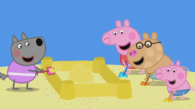 Peppa Pig The Sandcastle TheTVDB Peppa Pig The Sandcastle TheTVDB