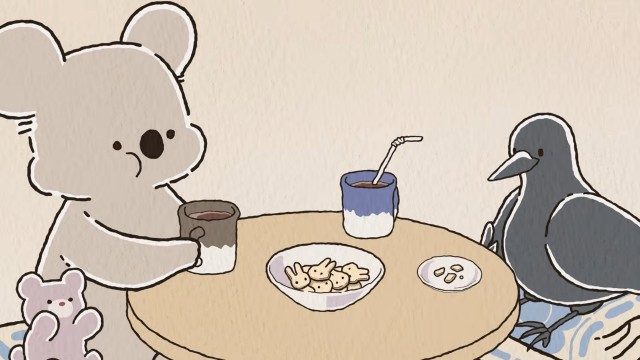The Infectious Yawn / Crow, Apples, and Koala