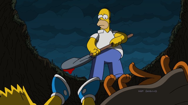Still from Treehouse of Horror XXXVII