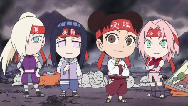 Shino Loves Insects / Tenten Fights a Maiden`s Battle!