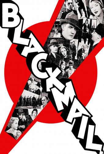 Blackmail film afişi (1929)