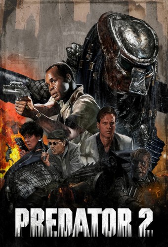 Predator 2 afişi