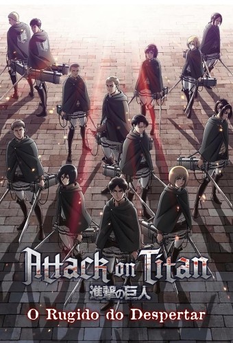 Shingeki no Kyojin Season 2 Movie: Kakusei no Houkou – plakat anime