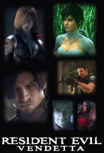 Biohazard: Vendetta – plakat anime