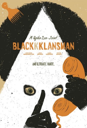 BlacKkKlansman film afişi (2018)