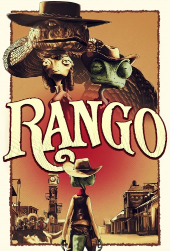 Rango (2011) poster
