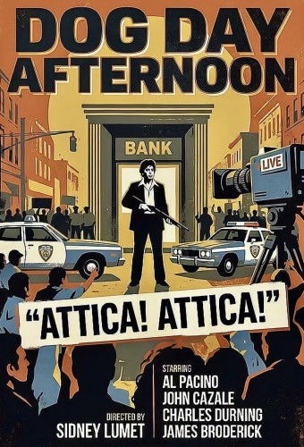Dog Day Afternoon film afişi (1975)