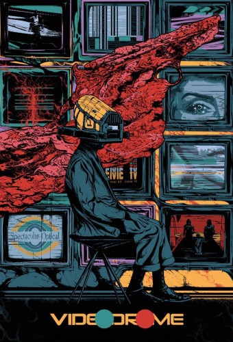 Videodrome film afişi (1983)