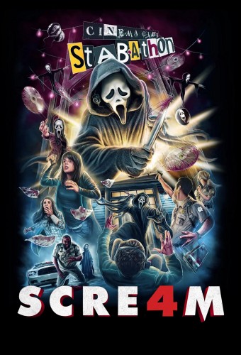 Scream 4 afişi