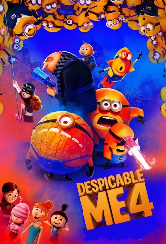 Despicable Me 4 afişi
