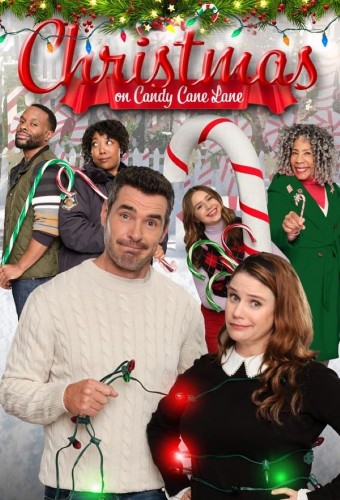 Christmas on Candy Cane Lane (2022) poster