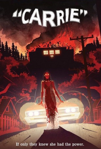Carrie film afişi (1976)