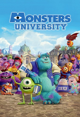 Monsters University afişi