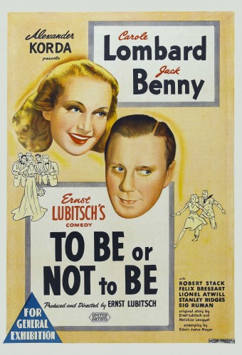 To Be or Not to Be film afişi (1942)