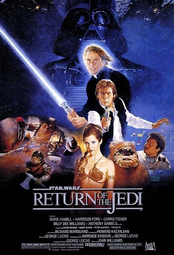 Return of the Jedi film afişi (1983)