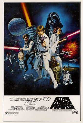 Star Wars film afişi (1977)