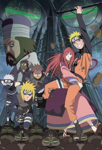 Naruto: Shippuuden Movie 4 - The Lost Tower – plakat anime