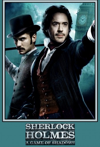 Sherlock Holmes: A Game of Shadows film afişi (2011)