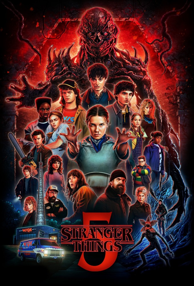 Stranger Things (2025) Temporada 05 NF WEB-DL 1080p Latino