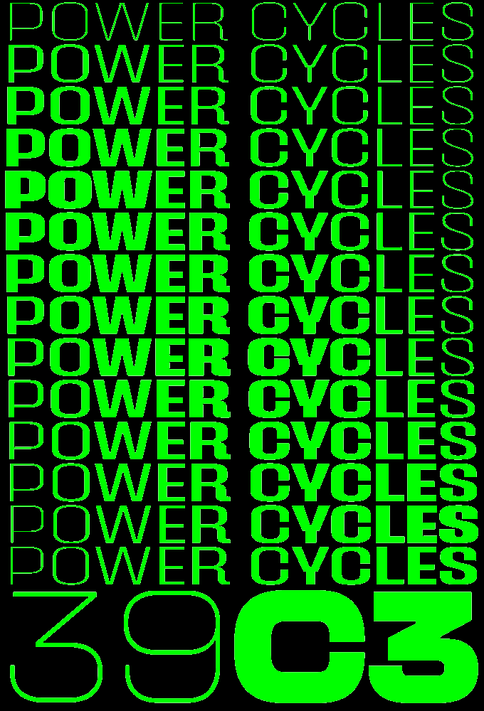 Chaos Communication Congress season 39 on Unknown