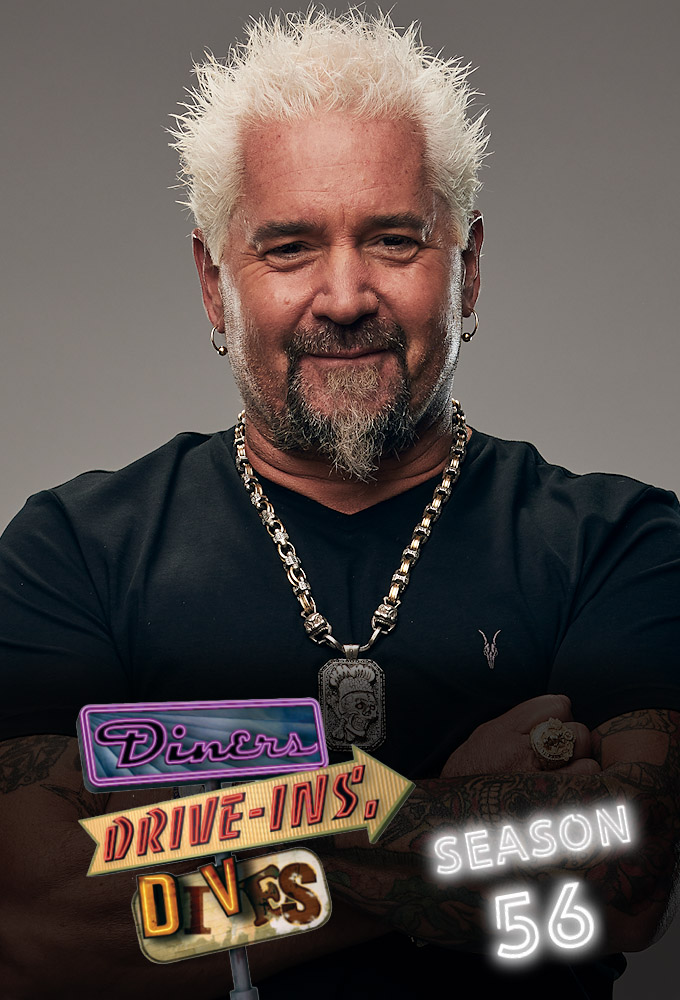 Diners, Drive-ins and Dives season 56 on Food Network