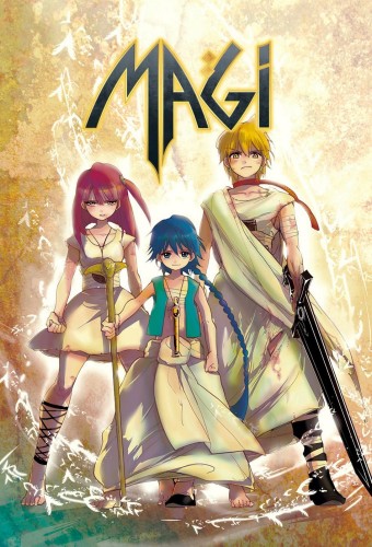 Magi: The Labyrinth of Magic – plakat anime