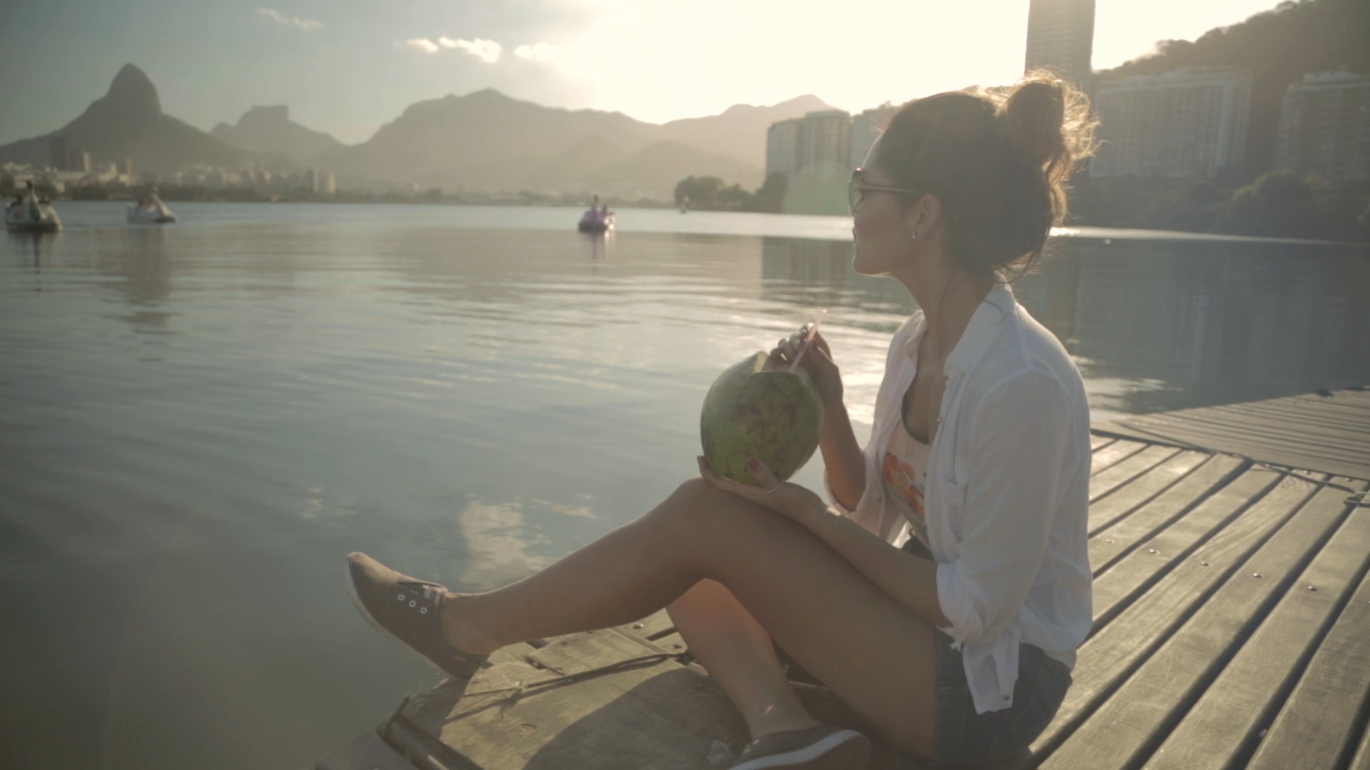Enjoying rio